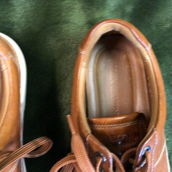 Allen Edmonds Men's Porter City Derby Lace-up Sneaker Size 8D Brown Leather - Picture 9 of 15